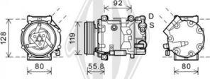 Diederichs DCK1188 - Compressore, Climatizzatore autozon.pro