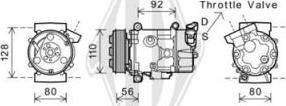 Diederichs DCK1126 - Compressore, Climatizzatore autozon.pro