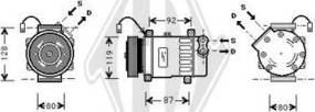 Diederichs DCK1176 - Compressore, Climatizzatore autozon.pro