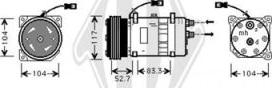 Diederichs DCK1178 - Compressore, Climatizzatore autozon.pro