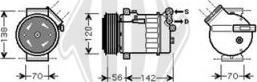 Diederichs DCK1391 - Compressore, Climatizzatore autozon.pro