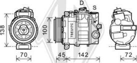 Diederichs DCK1343 - Compressore, Climatizzatore autozon.pro