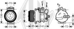 Diederichs DCK1359 - Compressore, Climatizzatore autozon.pro