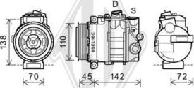 Diederichs DCK1355 - Compressore, Climatizzatore autozon.pro