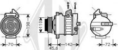 Diederichs DCK1358 - Compressore, Climatizzatore autozon.pro