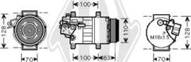 Diederichs DCK1357 - Compressore, Climatizzatore autozon.pro