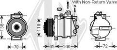 Diederichs DCK1364 - Compressore, Climatizzatore autozon.pro