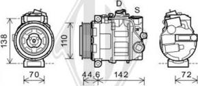 Diederichs DCK1365 - Compressore, Climatizzatore autozon.pro