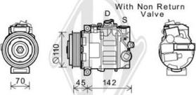 Diederichs DCK1368 - Compressore, Climatizzatore autozon.pro