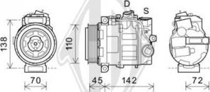 Diederichs DCK1367 - Compressore, Climatizzatore autozon.pro