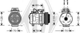 Diederichs DCK1339 - Compressore, Climatizzatore autozon.pro