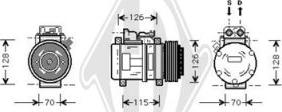 Diederichs DCK1334 - Compressore, Climatizzatore autozon.pro