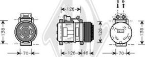 Diederichs DCK1336 - Compressore, Climatizzatore autozon.pro