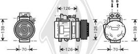 Diederichs DCK1333 - Compressore, Climatizzatore autozon.pro