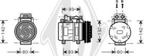 Diederichs DCK1332 - Compressore, Climatizzatore autozon.pro