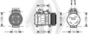 Diederichs DCK1329 - Compressore, Climatizzatore autozon.pro