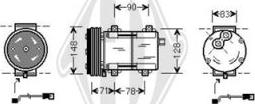 Diederichs DCK1247 - Compressore, Climatizzatore autozon.pro