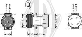 Diederichs DCK1258 - Compressore, Climatizzatore autozon.pro