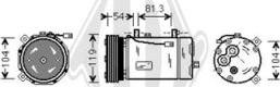 Diederichs DCK1252 - Compressore, Climatizzatore autozon.pro