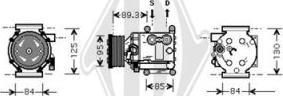 Diederichs DCK1264 - Compressore, Climatizzatore autozon.pro