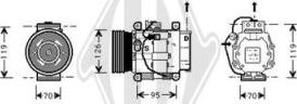 Diederichs DCK1204 - Compressore, Climatizzatore autozon.pro