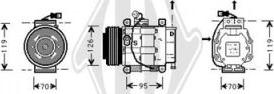 Diederichs DCK1206 - Compressore, Climatizzatore autozon.pro