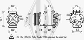 Diederichs DCK1288 - Compressore, Climatizzatore autozon.pro