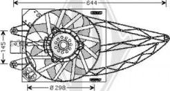 Diederichs DCL1097 - Ventola, Raffreddamento motore autozon.pro