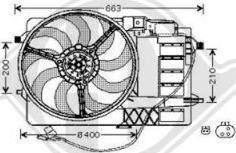 Diederichs DCL1041 - Ventola, Raffreddamento motore autozon.pro