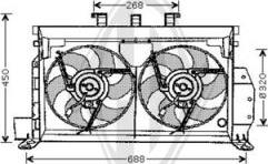 Diederichs DCL1059 - Ventola, Raffreddamento motore autozon.pro