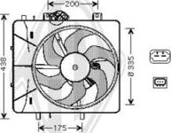 Diederichs DCL1057 - Ventola, Raffreddamento motore autozon.pro