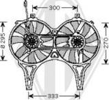 Diederichs DCL1017 - Ventola, Condensatore climatizzatore autozon.pro