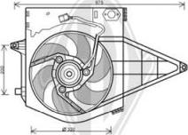 Diederichs DCL1079 - Ventola, Raffreddamento motore autozon.pro