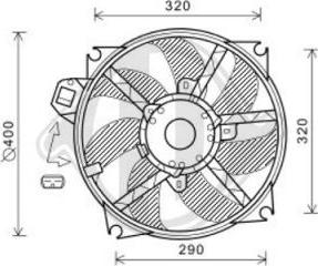 Diederichs DCL1191 - Ventola, Raffreddamento motore autozon.pro