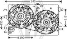 Diederichs DCL1114 - Ventola, Raffreddamento motore autozon.pro