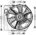 Diederichs DCL1183 - Ventola, Raffreddamento motore autozon.pro