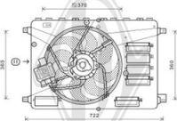 Diederichs DCL1125 - Ventola, Raffreddamento motore autozon.pro