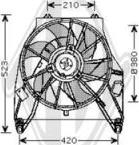 Diederichs DCL1176 - Ventola, Raffreddamento motore autozon.pro