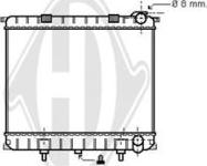 Diederichs DCM1409 - Radiatore, Raffreddamento motore autozon.pro