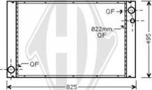 Diederichs DCM1488 - Radiatore, Raffreddamento motore autozon.pro