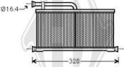 Diederichs DCM1023 - Scambiatore calore, Riscaldamento abitacolo autozon.pro