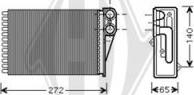 Diederichs DCM1188 - Scambiatore calore, Riscaldamento abitacolo autozon.pro