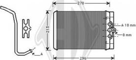 Diederichs DCM1138 - Scambiatore calore, Riscaldamento abitacolo autozon.pro