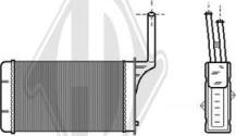 Diederichs DCM1175 - Scambiatore calore, Riscaldamento abitacolo autozon.pro