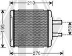 Diederichs DCM1280 - Scambiatore calore, Riscaldamento abitacolo autozon.pro