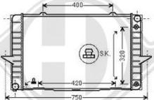 Diederichs DCM3502 - Radiatore, Raffreddamento motore autozon.pro