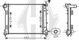 Diederichs DCM2007 - Radiatore, Raffreddamento motore autozon.pro