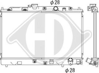 Diederichs DCM2136 - Radiatore, Raffreddamento motore autozon.pro