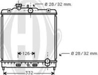 Diederichs DCM2132 - Radiatore, Raffreddamento motore autozon.pro