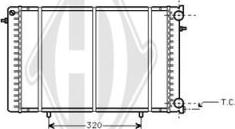 Diederichs DCM2892 - Radiatore, Raffreddamento motore autozon.pro